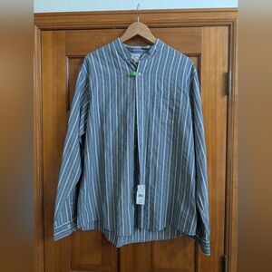 Brooks Brothers Blue Striped Button Down Shirt